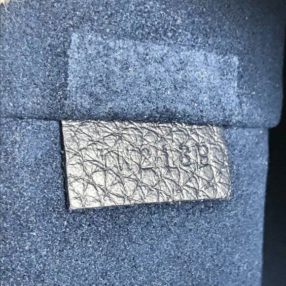 LOUIS VUITTON M68235 LV logo Pochette Jules GM Pouch Clutch bag Navy/Black - Picture 14 of 14